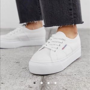 NWT Superga Platform Shoes